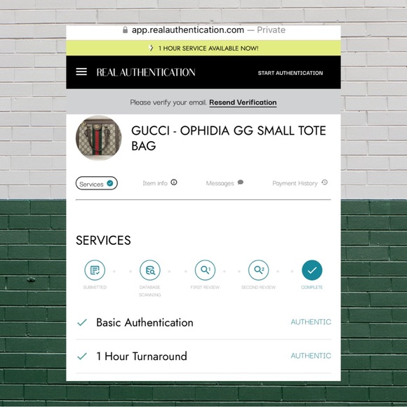 NWOT ~ ๐ GUCCI ~ Ophidia GG Small Tote Bag ~ Authentic ~ Please Read Details โฌ๏ธ - Picture 15 of 16